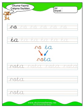 inorm Grubu Çalışma Sayfaları